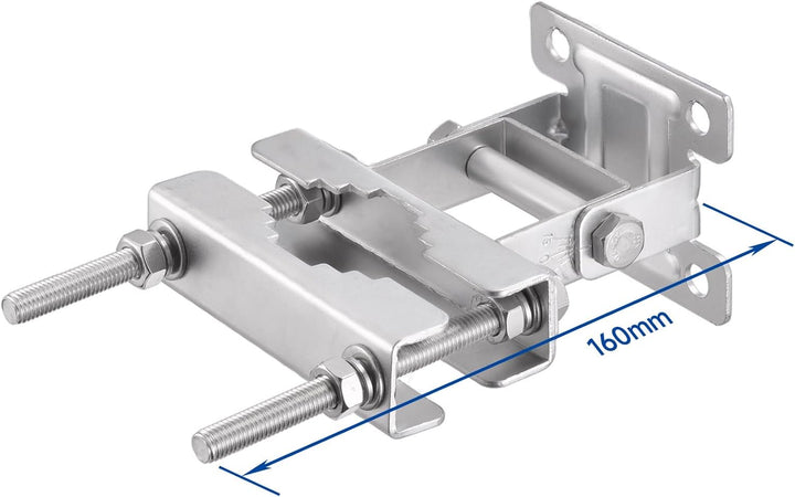 Bingfu Verstellbare Antennen Masthalterung Halterungen zur Wand Mastklemme Anti Rost Hardware Zubehö
