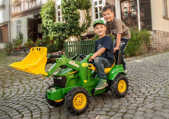 Rolly Toys S2671012 Toys rollyFarmtrac John Deere 7930 (mit Frontlader, für Kinder von 3 bis 8 Jahre