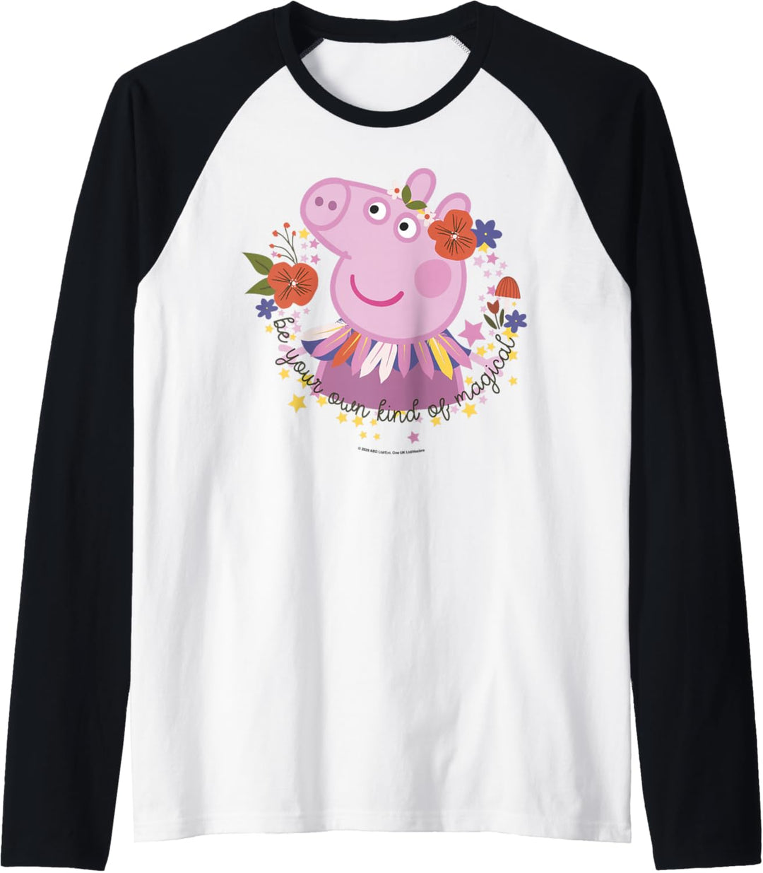 Peppa Pig Magical Portrait Raglan