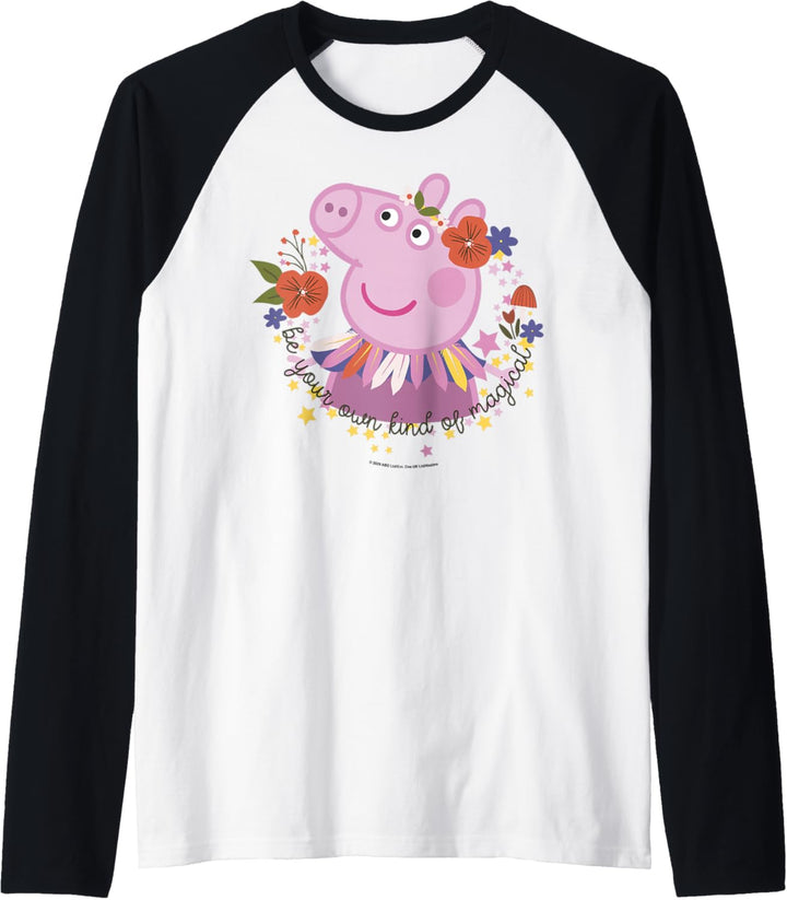 Peppa Pig Magical Portrait Raglan