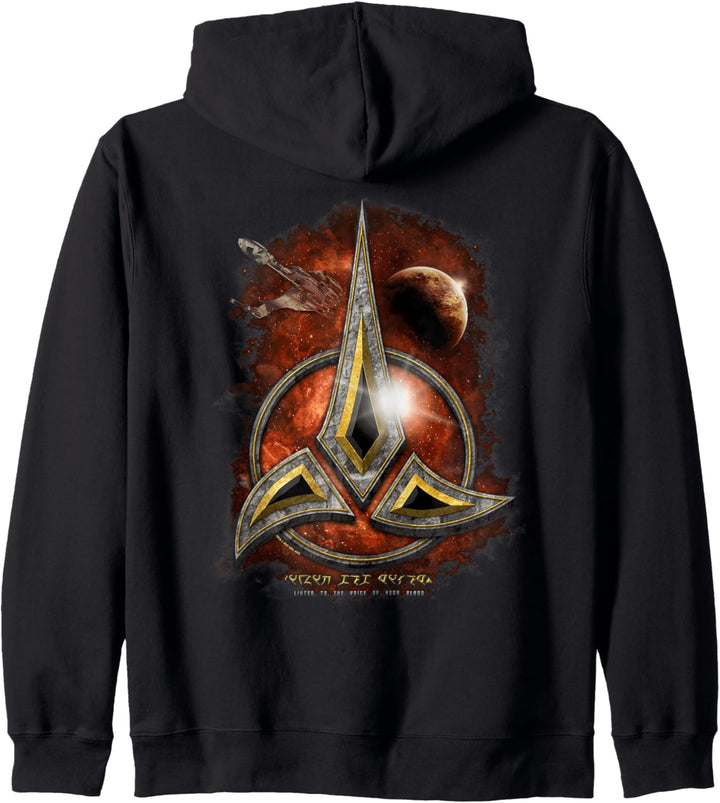 Star Trek Klingon Crest Kapuzenjacke