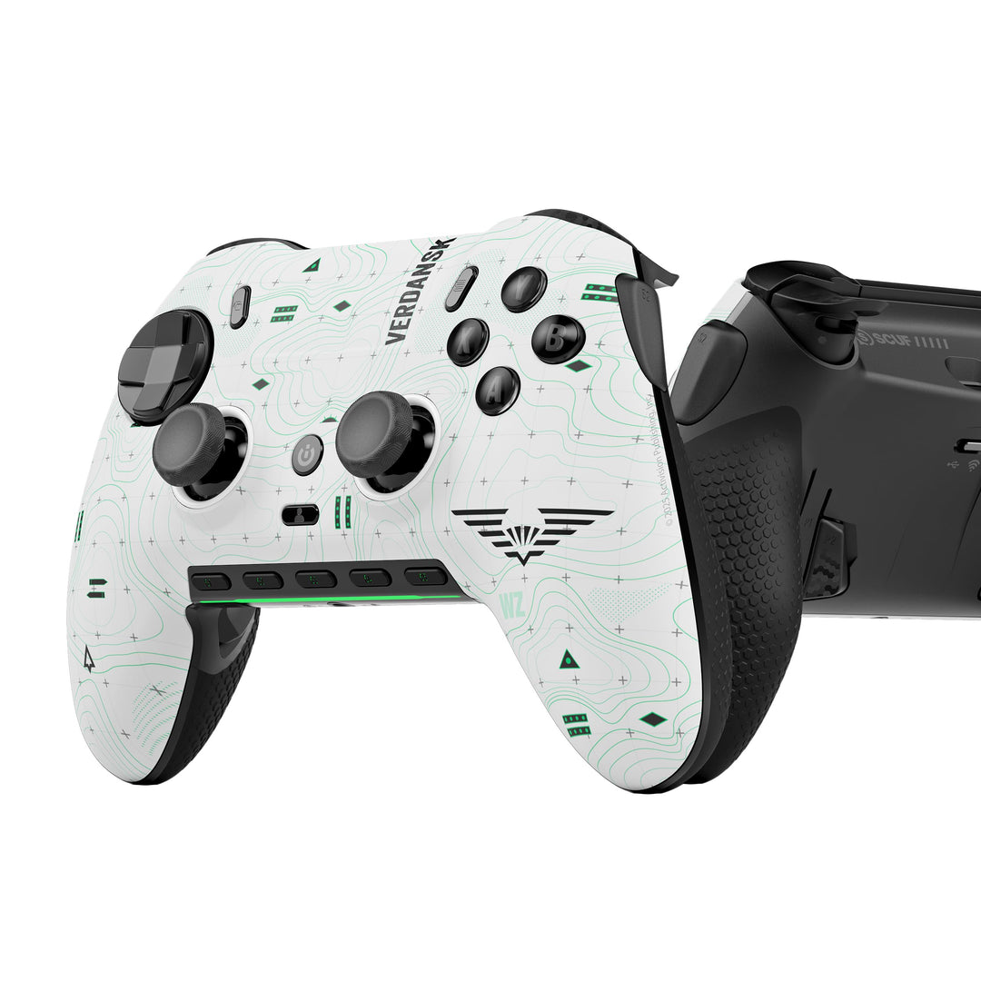 Scuf ENVISION PRO V1 (2023) COD Warzone (Light) Wireless PC-Nur-Gaming-Controller - Fünf Abnehmbare