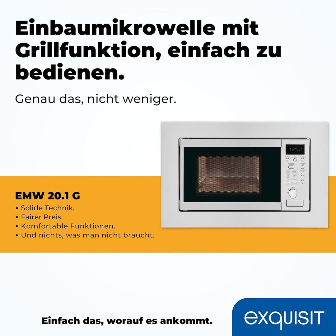 Exquisit EMW 20 G Mikrowelle / 20 L / 800 W