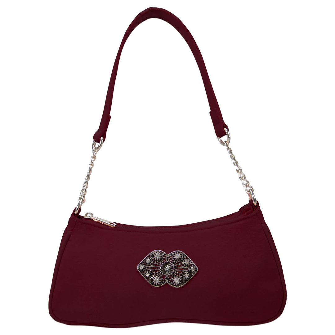 Alpenflüstern Trachtentasche Lissy - Damen Trachten Handtasche, Schultertasche fürs Dirndl, Tasche z