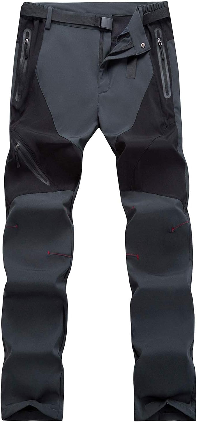 LUI SUI Herren Outdoor Wanderhose Leichte Winddichte Atmungsaktive Wanderhose für Frühling Sommer He