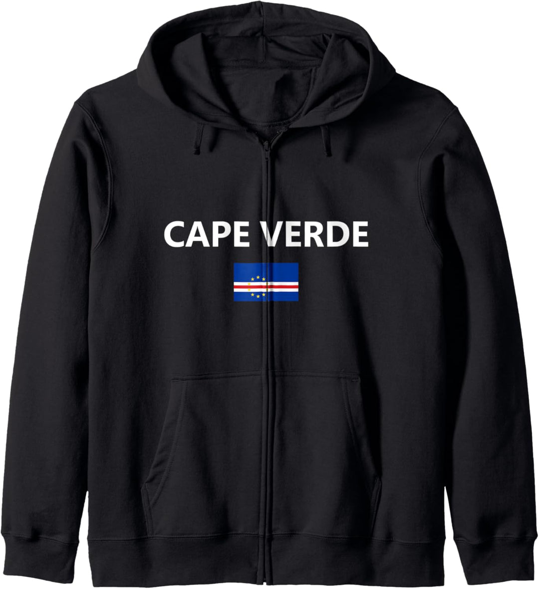 Cape Verde Flagge Land Flag Country Kapuzenjacke