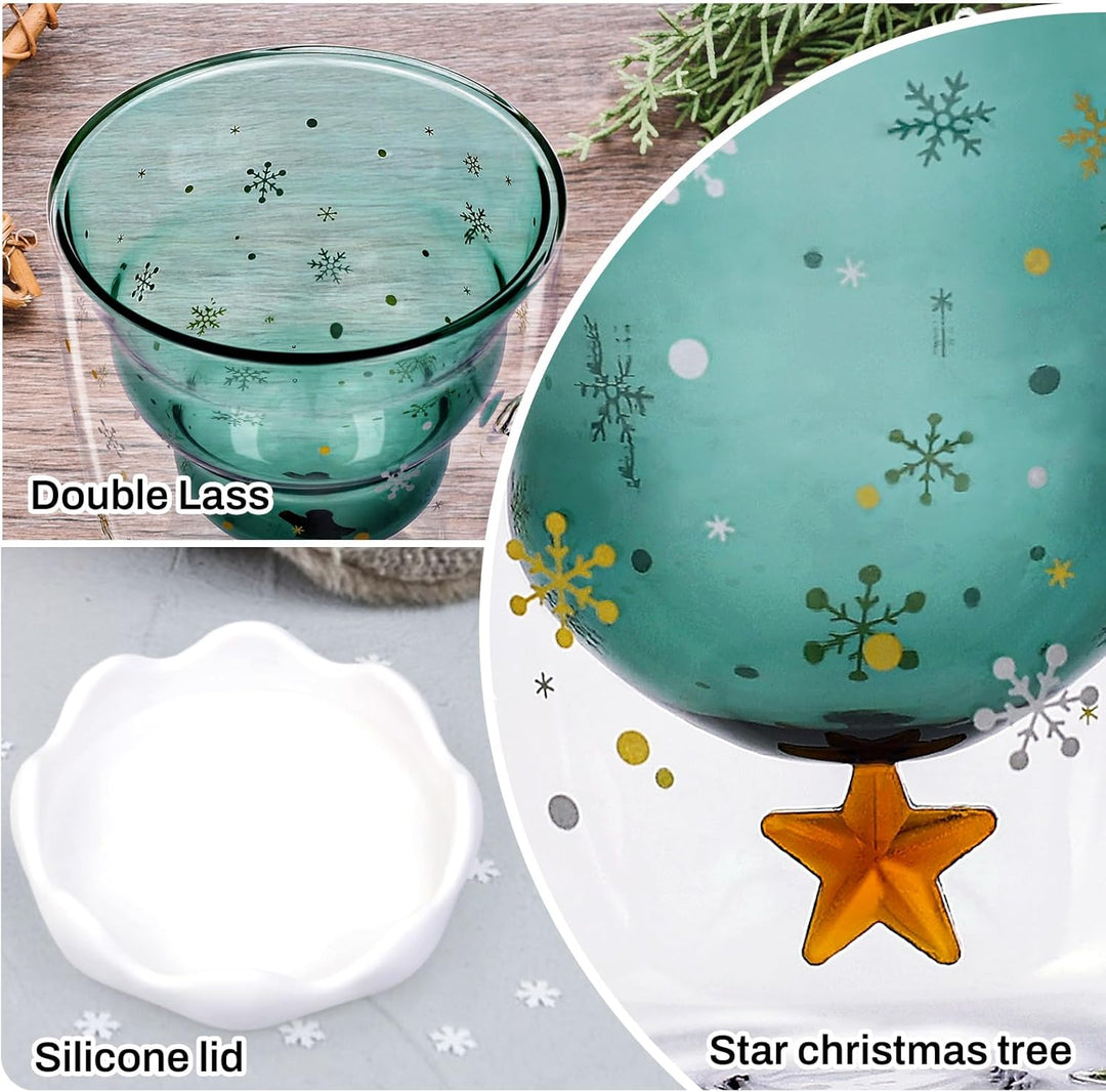 Arawat Weihnachtstasse Nikolausgeschenke Weihnachten Geschenk Nikolaus Tasse 2 Set Kleine Weihnachts