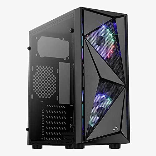 AeroCool Glider Cosmo | ATX PC-Gehäuse mit Glasfenster, ACCM-PV22023.11