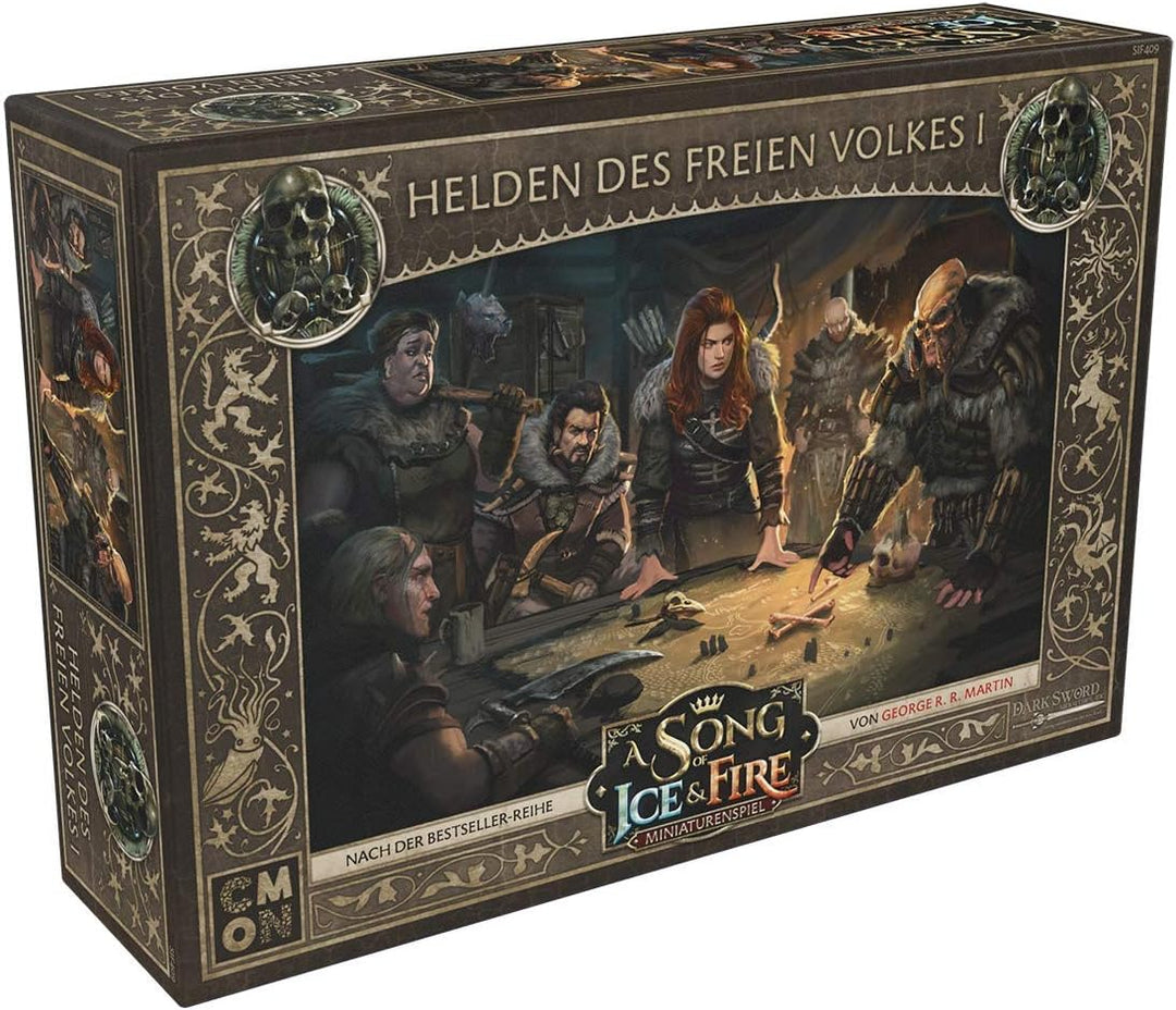 Asmodee | CMON | A Song of Ice & Fire – Helden des Freien Volkes 1 | Erweiterung | Tabletop | 2 Spie