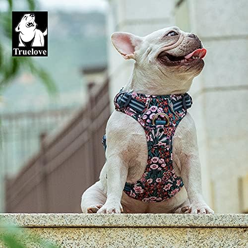 WINHYEPET Truelove No-Pull-Hundegeschirr, Baumwollgewebe atmungsaktiv und reflektierend weich, verst