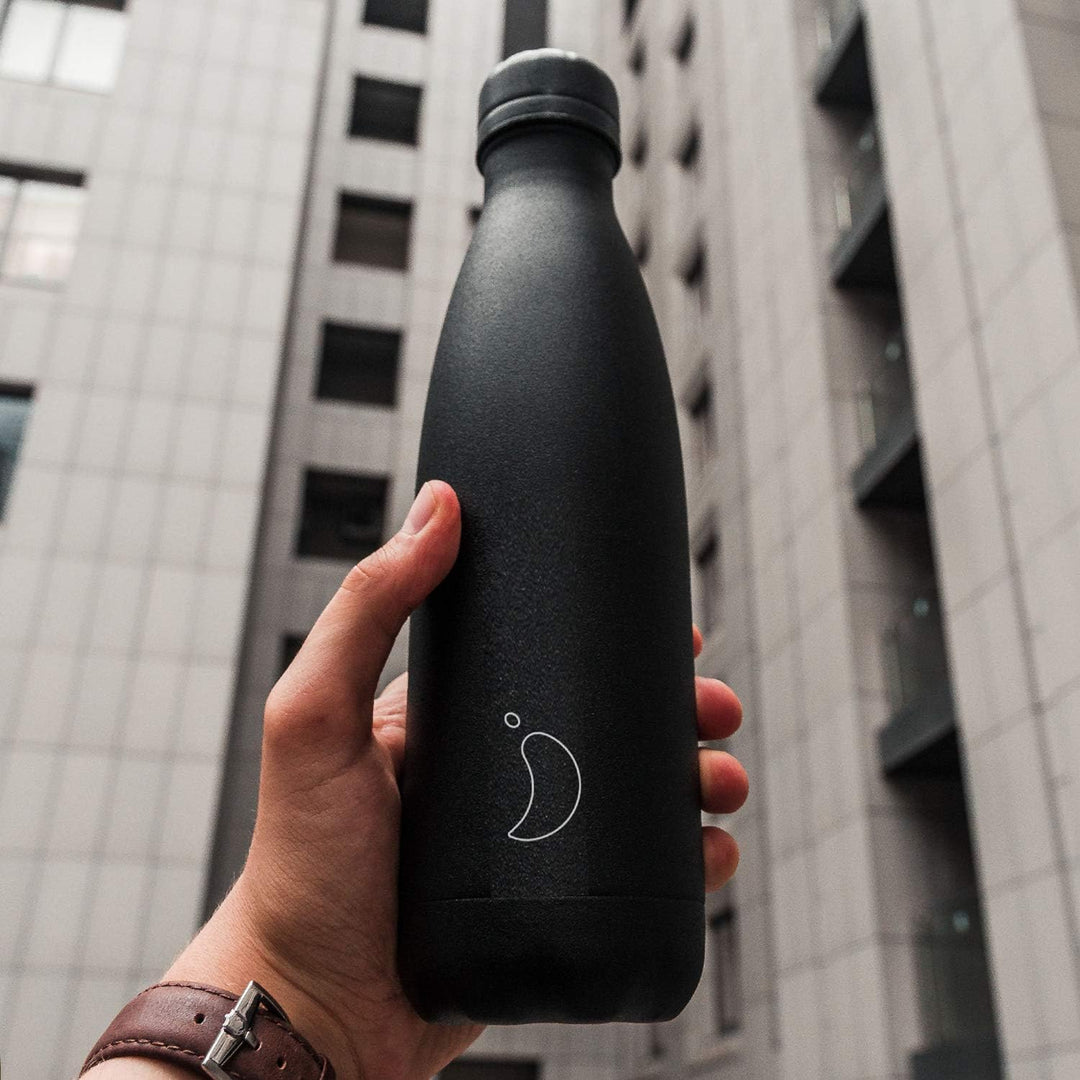 Chilly’s Original Bottle – Edelstahl Trinkflasche – BPA-freie Wasserflasche, Doppelwanding Vakuumiso