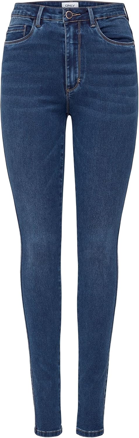 ONLY Women's Skinny Jeans S / 30L Dark Blue Denim, S / 30L Dark Blue Denim