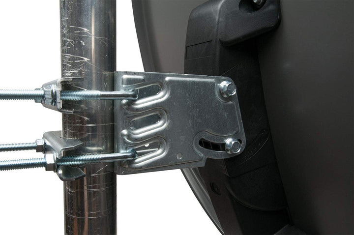 Schwaiger SPI996.1 Stahl SAT-Spiegel, (Durchmesser 85 cm) Anthrazit, Anthrazit
