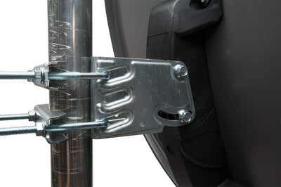 Schwaiger SPI996.1 Stahl SAT-Spiegel, (Durchmesser 85 cm) Anthrazit, Anthrazit