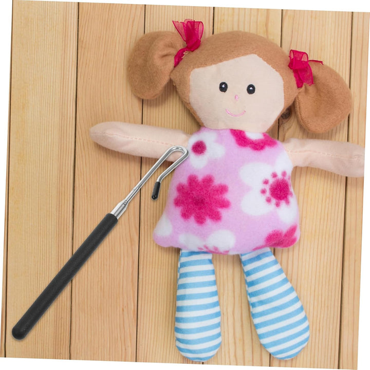 BESPORTBLE Sml Puppet Puppengriffe aus Kunststoff Leichte Schwarze Steuerstange für Armbewegung der