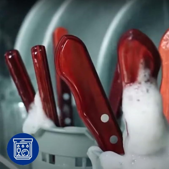 Tramontina Steakbesteck Spanish Style, Set 12-teilig, mit 6 Steakmessern und 6 Steakgabeln, Edelstah