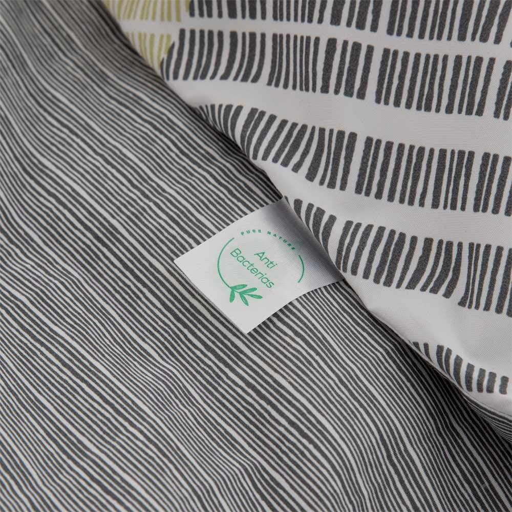 COTTON ARTEAN Bettwäsche-Set, wendbar, für Betten mit 180 cm, mit Knöpfen, Hypoallergen Cama 180 ( 2