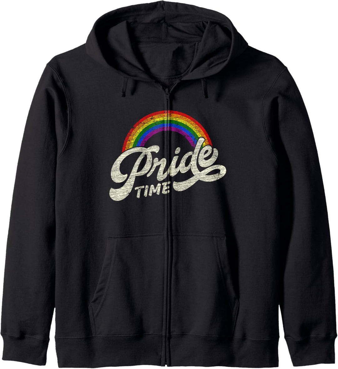 Regenbogen, Pride Time, LGBT Kapuzenjacke