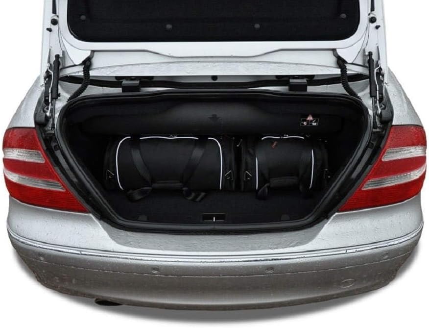 KJUST Reisetaschen 4 STK kompatibel mit Mercedes-Benz CLK Cabrio W209 2002-2010
