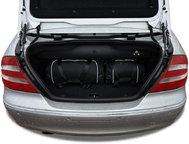 KJUST Reisetaschen 4 STK kompatibel mit Mercedes-Benz CLK Cabrio W209 2002-2010