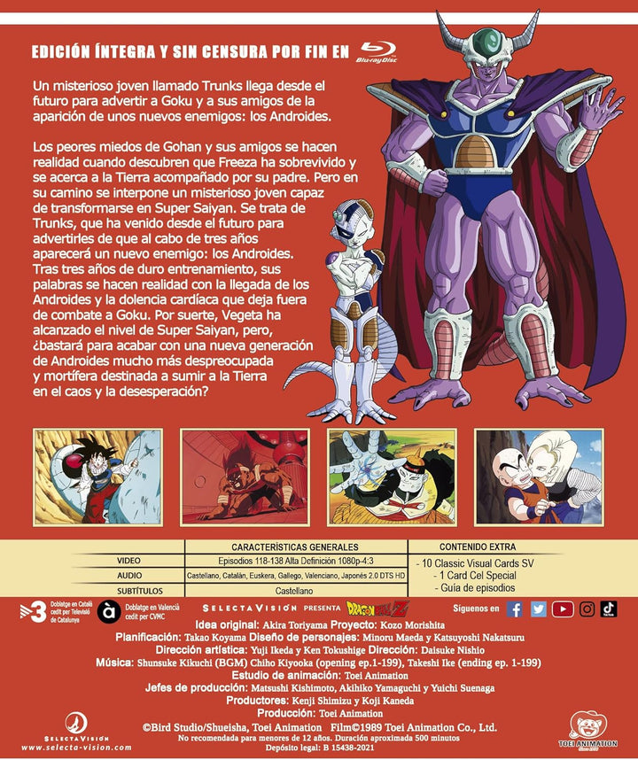Dragon ball z box 7 (ep.118-137) - BD