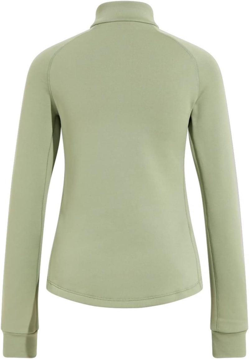 Odlo Damen Berra_542491 Mid Layer mit Reissverschluss XXL Matte Green, XXL Matte Green