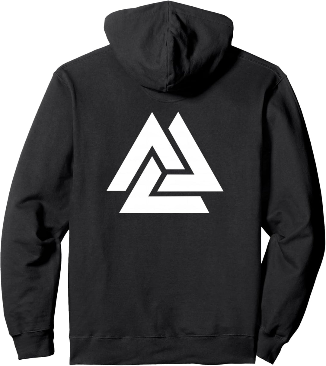 Valknut, Odin, Wikinger Symbol, Pagan Nordisch Germanisch, Pullover Hoodie