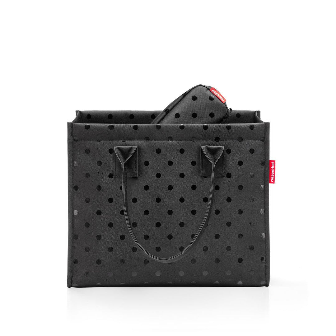reisenthel daily shopper set glossy dots black - Unser Geschenkset aus Daily shopper und multicase –