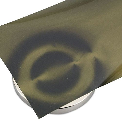 Flux-Detektor Folie (magnets4you) - macht Magnetfelder sichtbar | 210x100 mm