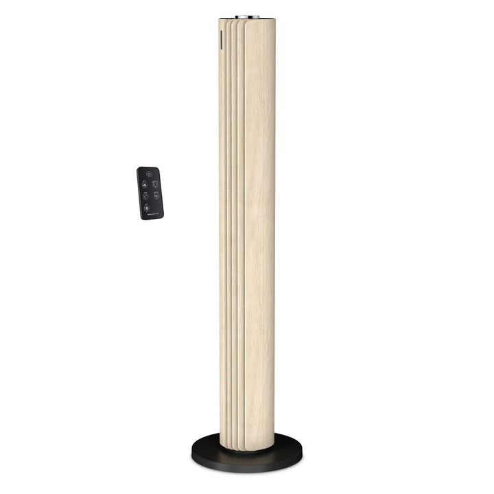Rowenta Turmventilator Urban Cool VU6770 | Holzoptik | 3 Geschwindigkeiten | Automatische Oszillatio
