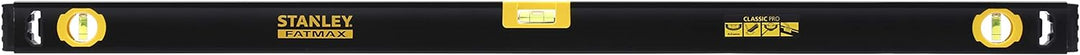 Stanley FMHT42447-1 Fatmax Wasserwaage Classic Pro (100 cm Länge, 3 Libellen, stossdämpfende Endkapp