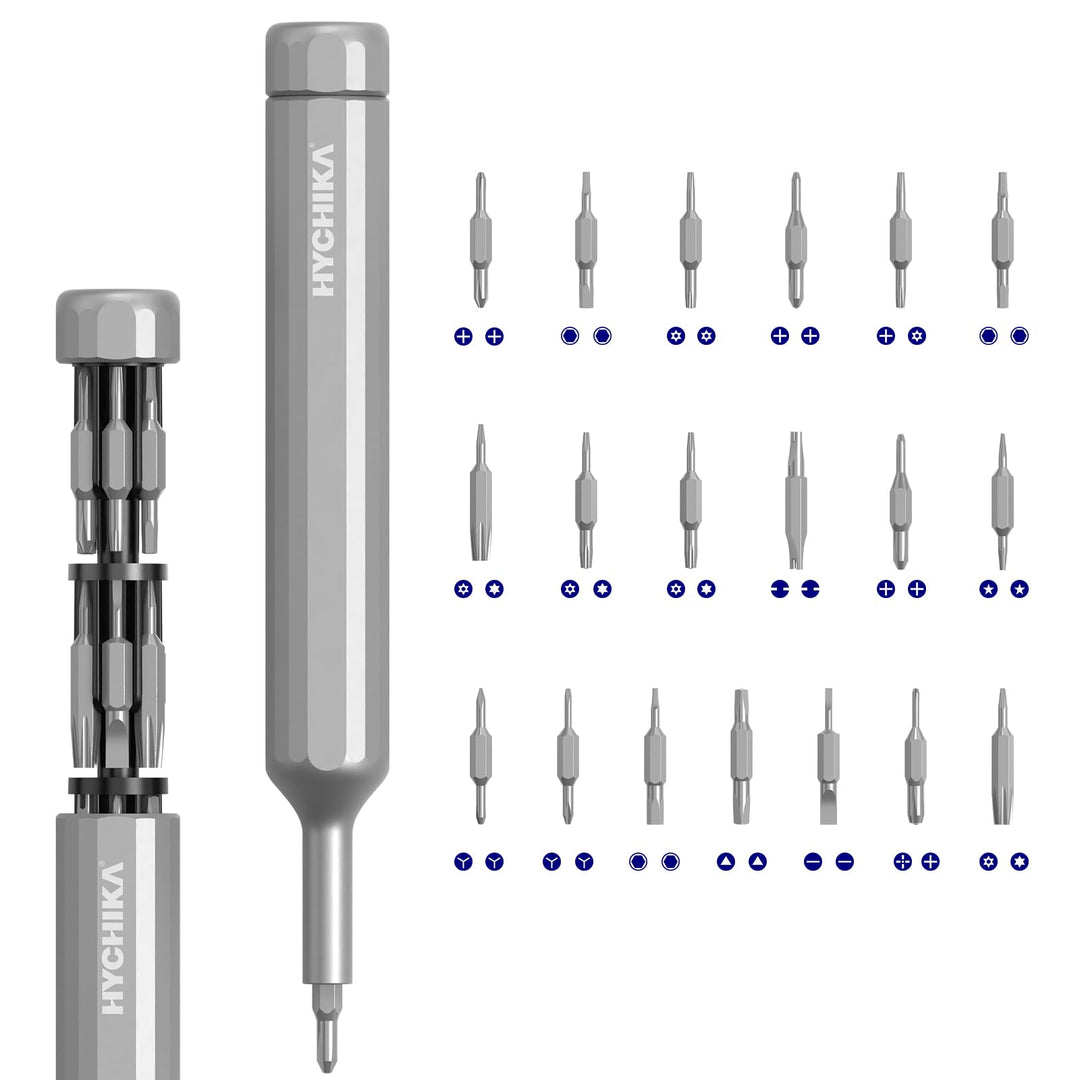 HYCHIKA 39 in 1 Feinmechaniker Schraubendreher Set - 39-in-1 Screwdriver Set IDEAL FÜR Elektronik |