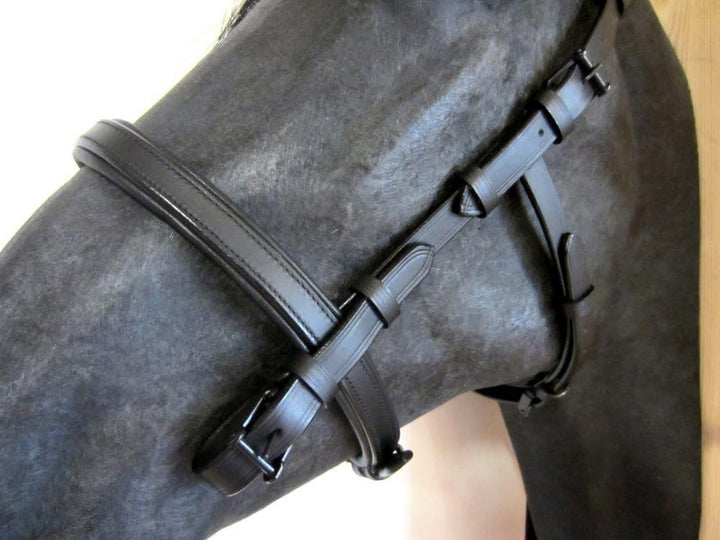 PS Pferdeartikel Weiche Spanisch - Barocke Trense Ameno Full - Farbe Schwarz, Full - Farbe Schwarz