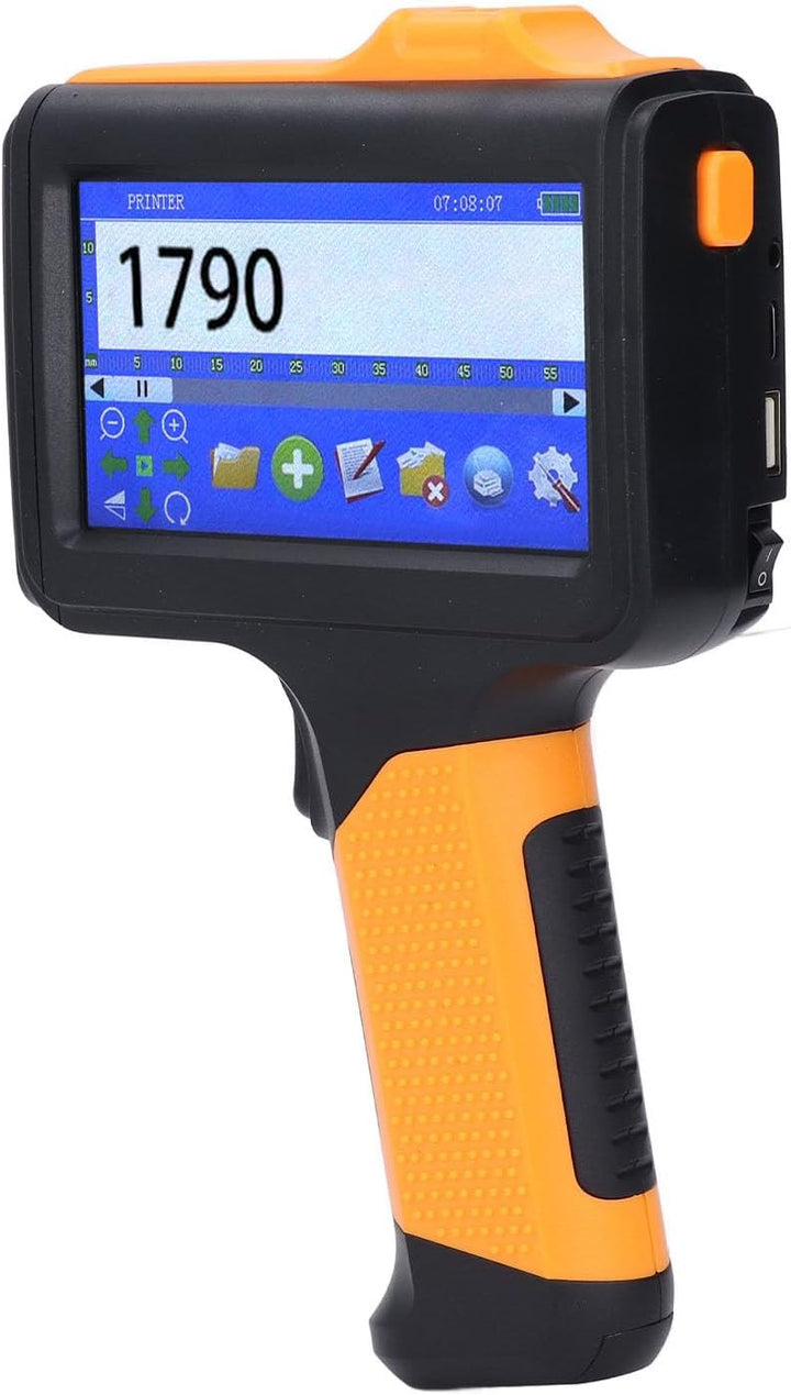 Bewinner Tragbarer Handdrucker – 12,7 Mm 600 DPI Bluetooth Handheld Printerjet mit Kartusche & 4,3-Z