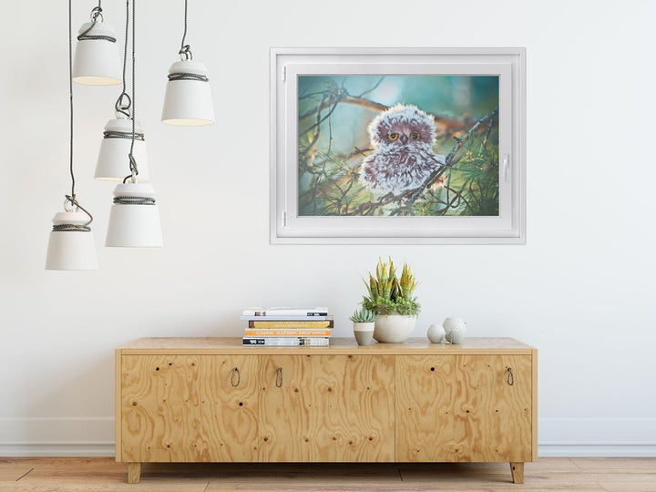 Fensterdeko I Sichtschutz Fenster-Sticker Selbsthaftend I Dekofolie für Bad, Küche, Kinderzimmer - W