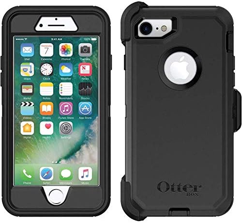 OtterBox Defender Series Handyhülle, Schwarz, (Unset) Schwarz Frustfreie Verpackung, Schwarz Frustfr