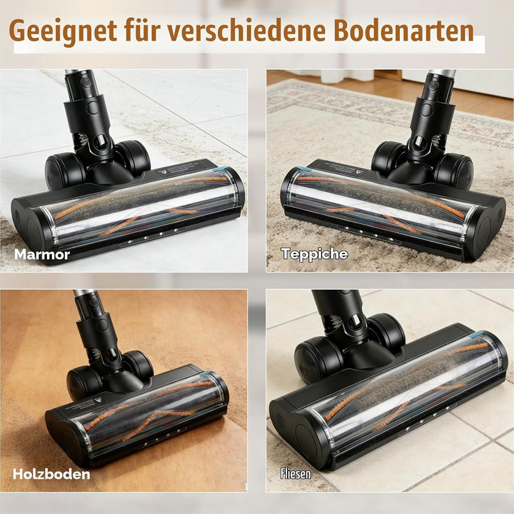 Bürste Kompatibel mit Dreame R20 T20 T30 R30 V12 V12 Pro T20 pro V11SE R10, Turbine Bürste mit LED S