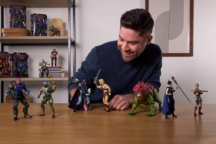 Masters of the Universe Actionfigur Chronicles Trap Jaw, Massstab 1:12, Bösewicht detailgetreu zum F