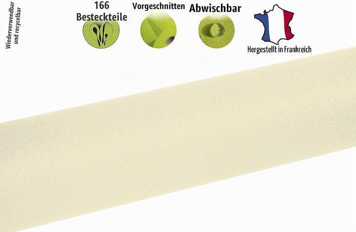Pronappe Tischdecke R785002I Einweg-Tischdecke aus Spunbond-Vlies Länge 50m Breite 1,20m (pro Rolle)