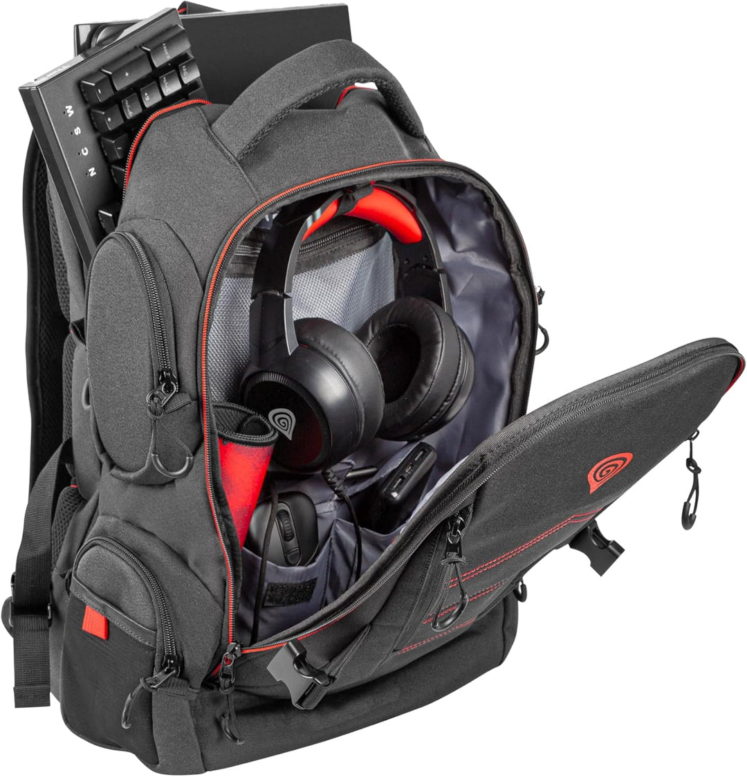 Genesis Notebook Rucksack PALLAD 550 schwarz (17,3")