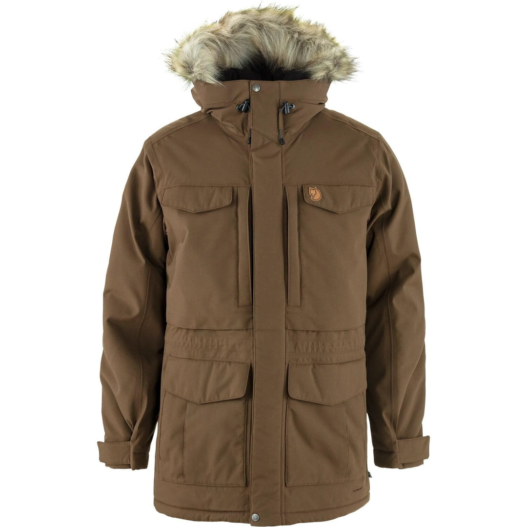 Fjällräven Herren Nuuk Parka S Dark Oak, S Dark Oak