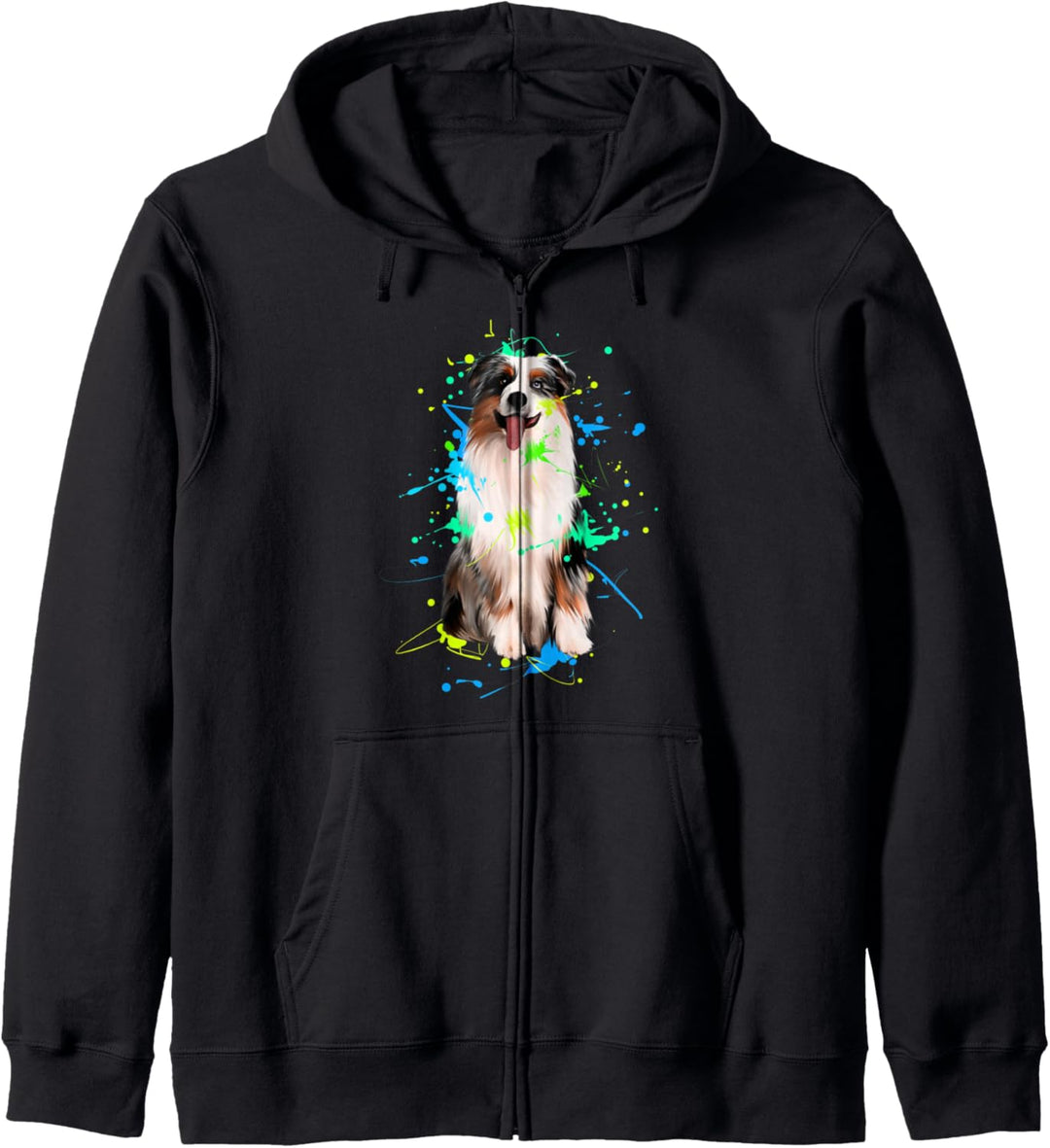 Australischer Schäferhund Aussie Dog Kapuzenjacke