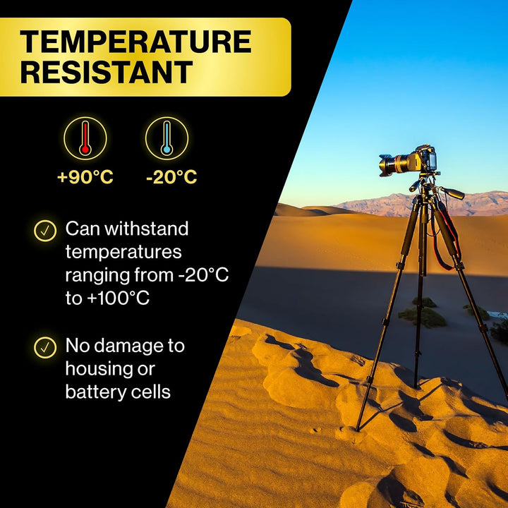 PATONA Protect BLX-1 Akku (2400mAh) mit NTC-Sensor und V1 Gehäuse - für OM-1 1x BLX1, 1x BLX1