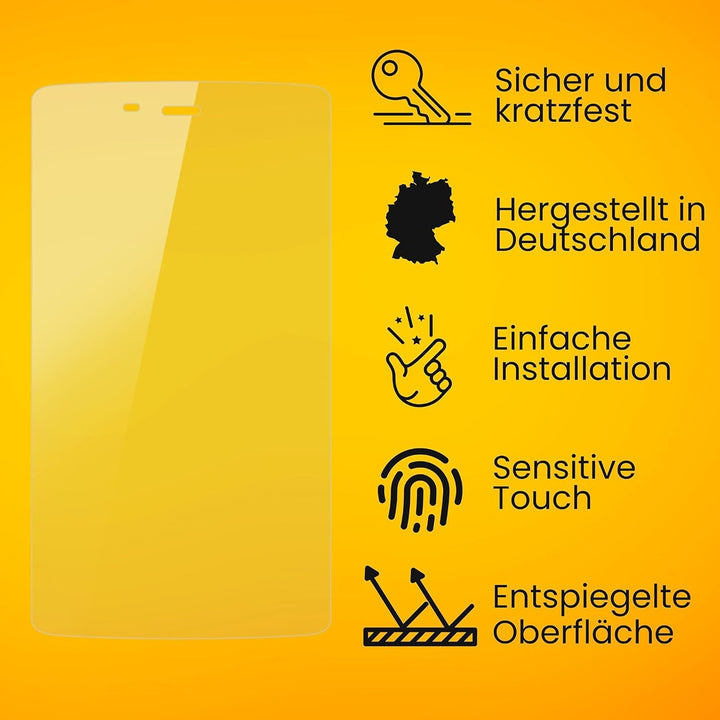 atFoliX Displayfolie kompatibel mit Honeywell ScanPal EDA71 Schutzfolie, entspiegelnde und stossdämp