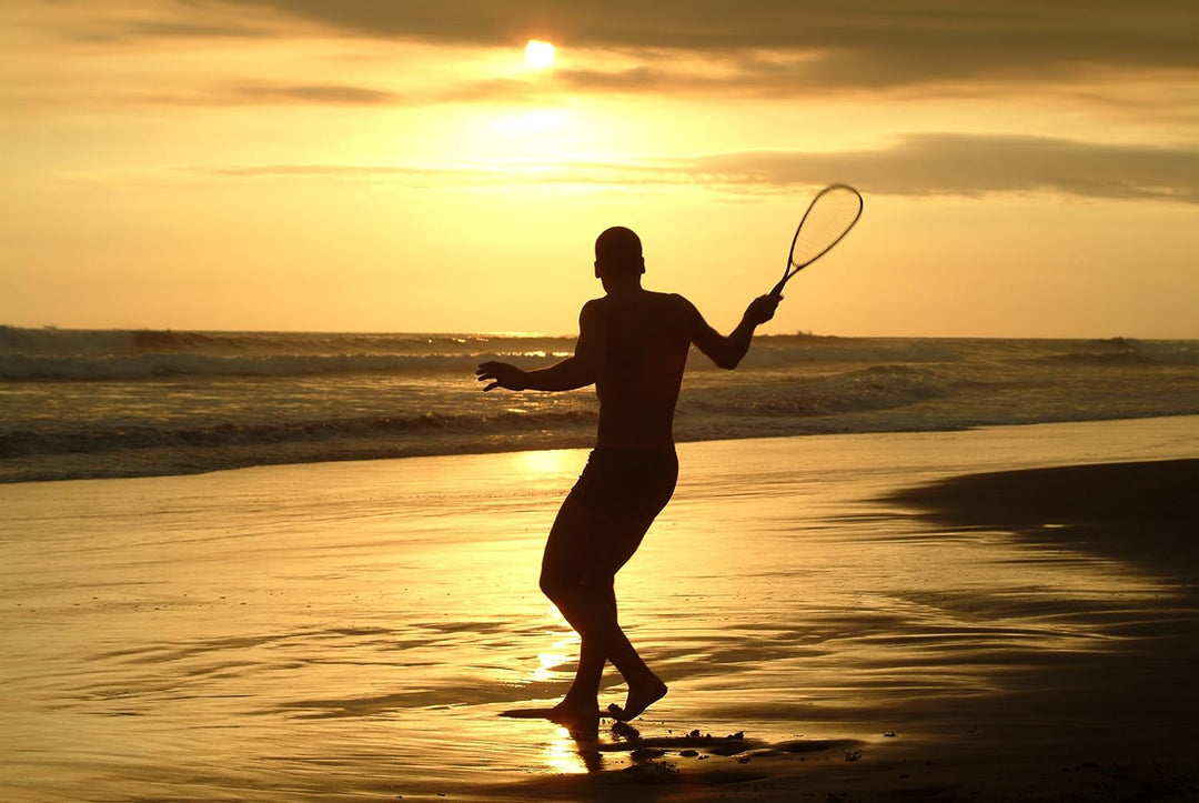 Speedminton 400051 Unisex Start - Original Speed Badminton/Crossminton Starter Inklusive 2 Speeder,