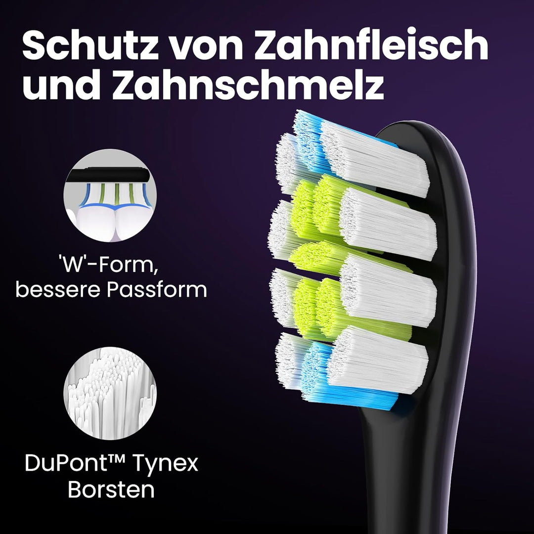 Oclean X Pro Elektrische Zahnbürste, Schallzahnbürste mit Farbdisplay, 3 Putzmodi & 32 Intensitäten,