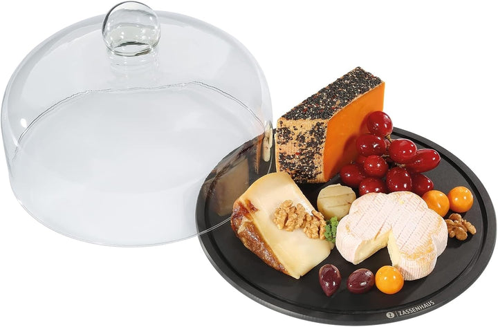 Käseglocke 28 cm Comfort Plus Käsehaube Vorratsbehälter Glas Zassenhaus
