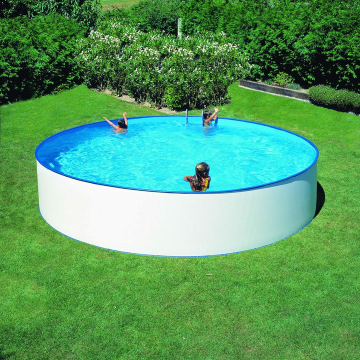 Gre FSP350 - Poolfolie für runde Pools, mit einen Durchmesser von 350 cm, Höhe 90 cm, blau Diameter