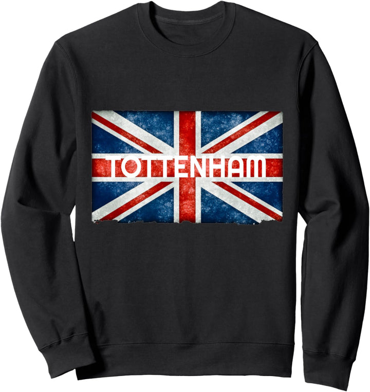 Flagge von Tottenham England Sweatshirt