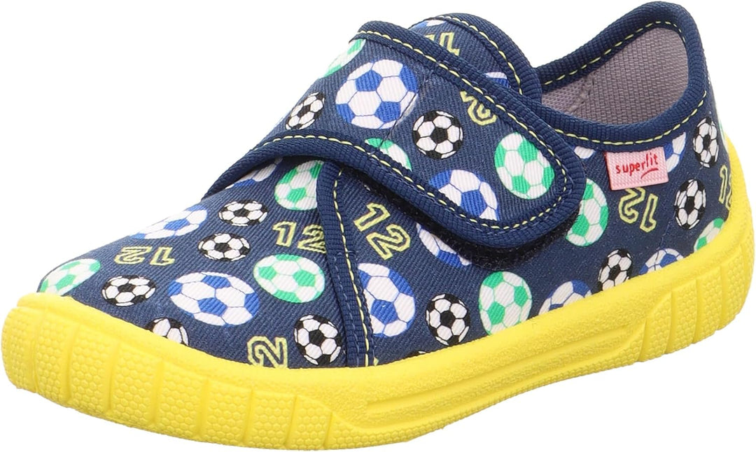 Superfit Jungen Bill Hausschuhe 1-000279Hausschuhe 25 EU Blau Mehrfarbig 8070, 25 EU Blau Mehrfarbig